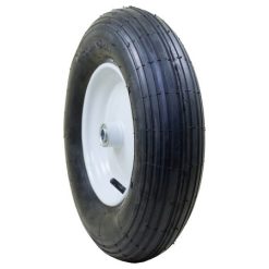 400-6 4ply WHEELBARROW WHL/RIB/TT 3"HL x 3/4BB 420lbs