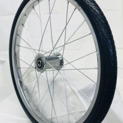 20"x1.75" PU BMX TIRE on WIRE SPKD WHEEL   1/2 "BB 220lb