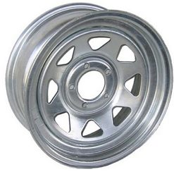 Galvanized Trailer Wheels
