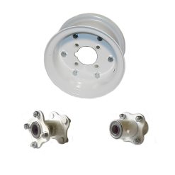Slow Speed 3pc Wheels & Hubs